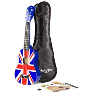 Martin Smith Ukulélé Soprano 21 Pouces, Set Débutant Acoustique 4 Cordes pour Enfants et Adultes avec Housse et Livre d’Accords, Union Jack - Publicité Martin Smith Ukulélé Soprano 21 Pouces, Set Débutant Acoustique 4 Cordes pour Enfants et Adultes avec Housse et Livre d’Accords, Union Jack - Publicité