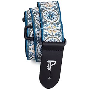 P Perri's Leathers Ltd. Perri's Leathers Ltd. Sangle de Guitare Nylon Jacquard The Hope Collection Mandala Bleu Ajustable Pour Guitares Acoustiques/Basses/Électriques Fabriquée au Canada (TWS-6806) - Publicité P Perri's Leathers Ltd. Perri's Leathers Ltd. Sangle de Guitare Nylon Jacquard The Hope Collection Mandala Bleu Ajustable Pour Guitares Acoustiques/Basses/Électriques Fabriquée au Canada (TWS-6806) - Publicité