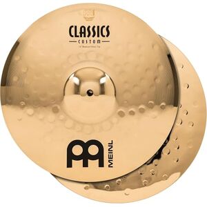 Meinl Percussion Meinl Cymbals Classics Custom Brilliant Cymbales Hihat Medium 14 pouces (35,56cm) pour Batterie – Paire – B12 Bronze, Finition Brillante, Fabriquée en Allemagne (CC14MH-B) - Publicité Meinl Percussion Meinl Cymbals Classics Custom Brilliant Cymbales Hihat Medium 14 pouces (35,56cm) pour Batterie – Paire – B12 Bronze, Finition Brillante, Fabriquée en Allemagne (CC14MH-B) - Publicité