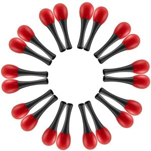Tiger Mini Maracas à œufs Rouge Instrument à percussion pour enfants Lot de 10 - Publicité Tiger Mini Maracas à œufs Rouge Instrument à percussion pour enfants Lot de 10 - Publicité