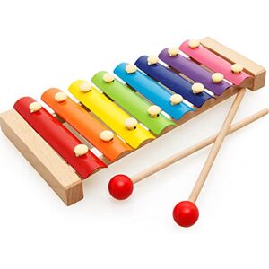 Jzhen Xylophone Jouets Knock Piano, Instrument de Musique Xylophone en Bois pour Les Enfants - Publicité Jzhen Xylophone Jouets Knock Piano, Instrument de Musique Xylophone en Bois pour Les Enfants - Publicité