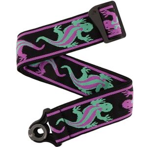 D'Addario Auto Lock Vintage Planet Waves, Lézards vert/violet - Publicité D'Addario Auto Lock Vintage Planet Waves, Lézards vert/violet - Publicité