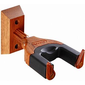 Moodve Support mural pour ukulélé, violon, banjo, mandoline Base en bois dur, verrouillage automatique, caoutchouc protecteur, montage mural Marron, moderne - Publicité Moodve Support mural pour ukulélé, violon, banjo, mandoline Base en bois dur, verrouillage automatique, caoutchouc protecteur, montage mural Marron, moderne - Publicité