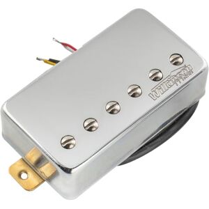 Musiclily Wilkinson Vintage Alnico 5 PAF Micro Humbucker Chevalet Pickup pour Epiphone USA Les Paul SG Style Guitare électrique, Chrome - Publicité Musiclily Wilkinson Vintage Alnico 5 PAF Micro Humbucker Chevalet Pickup pour Epiphone USA Les Paul SG Style Guitare électrique, Chrome - Publicité