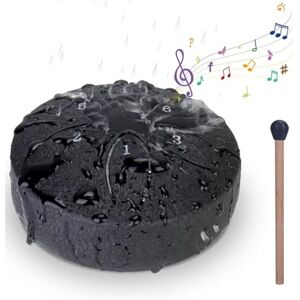 DLUCCA Tambour de pluie pour le jardin Tambour de pluie pour les chakras 6 tons En acier Pour l'extérieur Étanche Avec cloche de pluie Pour les chakras Noir - Publicité DLUCCA Tambour de pluie pour le jardin Tambour de pluie pour les chakras 6 tons En acier Pour l'extérieur Étanche Avec cloche de pluie Pour les chakras Noir - Publicité