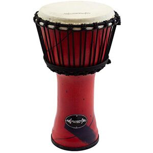 World Rhythm Djembe Tambour Synthétique 8 Pouces Rouge MDJ001-RD - Publicité World Rhythm Djembe Tambour Synthétique 8 Pouces Rouge MDJ001-RD - Publicité