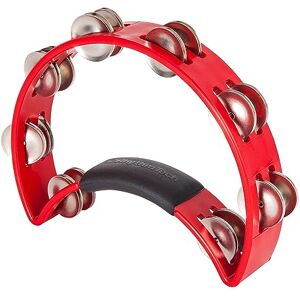 Rhythm Tech Tambourin demi-lune avec cymbalettes en acier nickelé Rouge - Publicité Rhythm Tech Tambourin demi-lune avec cymbalettes en acier nickelé Rouge - Publicité