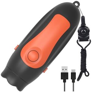Fangxuee Sifflet Électronique Rechargeable par USB, 3 Tons, Volume Réglable, 3 Sons Différents, Orange. Publicité Fangxuee Sifflet Électronique Rechargeable par USB, 3 Tons, Volume Réglable, 3 Sons Différents, Orange. Publicité