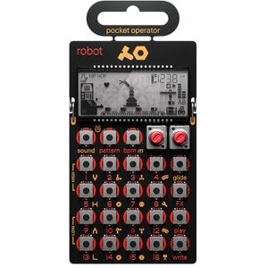 Teenage Engineering Pocket Operator PO-28 Robot, Synthétiseur Live et Séquenceur Avec Verrous de Paramètres, Contrôle de Glide et Punch-In Effects - Publicité Teenage Engineering Pocket Operator PO-28 Robot, Synthétiseur Live et Séquenceur Avec Verrous de Paramètres, Contrôle de Glide et Punch-In Effects - Publicité