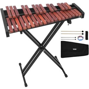 VEVOR Xylophone Glockenspiel, 32 Notes, Instrument de Percussion Professionnel en Bois, avec Support Réglable en Hauteur, 4 Maillets, Sac de Transport, Kit d'Instruments de Musique, pour Débutants - Publicité VEVOR Xylophone Glockenspiel, 32 Notes, Instrument de Percussion Professionnel en Bois, avec Support Réglable en Hauteur, 4 Maillets, Sac de Transport, Kit d'Instruments de Musique, pour Débutants - Publicité