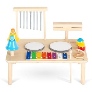 Classic Cantabile Table Musical Percussion 12 en 1 Ensemble pour Enfants et bébés dès 1 an Jouet Montessori Instruments de Musique en Bois pour Tout-Petits avec Carillon et Tambours - Publicité Classic Cantabile Table Musical Percussion 12 en 1 Ensemble pour Enfants et bébés dès 1 an Jouet Montessori Instruments de Musique en Bois pour Tout-Petits avec Carillon et Tambours - Publicité