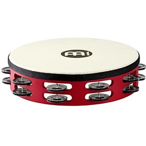 Meinl Percussion Meinl TAH2BK-R-TF Tambourin 2 rangées - Publicité Meinl Percussion Meinl TAH2BK-R-TF Tambourin 2 rangées - Publicité