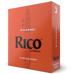D'Addario Anche Clarinette Sib Rico orange force 3 x10 - Publicité D'Addario Anche Clarinette Sib Rico orange force 3 x10 - Publicité