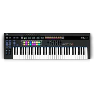 Novation 61SL MkIII Clavier maître MIDI de 61 touches et séquenceur offrant une intégration avec les STAN - Publicité Novation 61SL MkIII Clavier maître MIDI de 61 touches et séquenceur offrant une intégration avec les STAN - Publicité