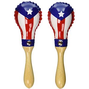 Latin Percussion , Maracas Mini Rawhide, Paire de Maracas mini en cuir 5 3/4" Motif Puerto Rican Flag, LP285-PR - Publicité Latin Percussion , Maracas Mini Rawhide, Paire de Maracas mini en cuir 5 3/4" Motif Puerto Rican Flag, LP285-PR - Publicité