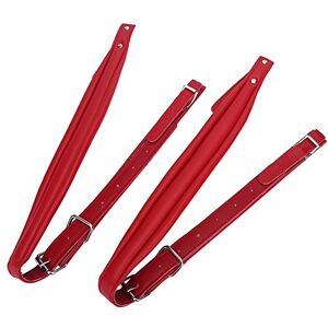 VGEBY1 Sangles Accordéon, Ensemble de Bretelles d'Epaule en Cuir Synthétique Ajustable et Ajustable pour Un Accordéon de Basse 16-120(Rouge) - Publicité VGEBY1 Sangles Accordéon, Ensemble de Bretelles d'Epaule en Cuir Synthétique Ajustable et Ajustable pour Un Accordéon de Basse 16-120(Rouge) - Publicité