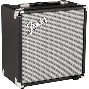 Fender Rumble 15 Ampli Basse 15 W Convient pour Guitare Basse électrique, ampli d'entraînement de Basse Petit/Compact, Noir/argenté - Publicité Fender Rumble 15 Ampli Basse 15 W Convient pour Guitare Basse électrique, ampli d'entraînement de Basse Petit/Compact, Noir/argenté - Publicité
