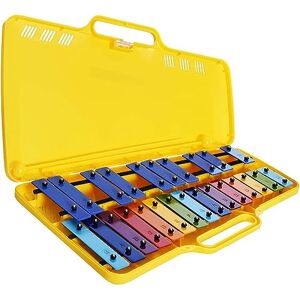 Fanfarria Carillon xylophone Glockenspiel Métallophone 25 touches métalliques Angel AG-25N3 avec étui pour enfants - Publicité Fanfarria Carillon xylophone Glockenspiel Métallophone 25 touches métalliques Angel AG-25N3 avec étui pour enfants - Publicité