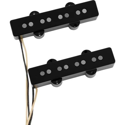 Fender Pure Vintage '66 Jazz Bass Pickups, Remplacement Simple Bobinage Set 2 micros vintage pour basse Jazz, bobinage simple, son authentique années 60, remplacement direct, upgrade tonal - Publicité Fender Pure Vintage '66 Jazz Bass Pickups, Remplacement Simple Bobinage Set 2 micros vintage pour basse Jazz, bobinage simple, son authentique années 60, remplacement direct, upgrade tonal - Publicité