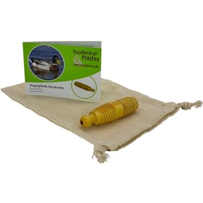 GICO Appeau sifflet Oiseaux Jardin Canard col Vert pour imiter Le Chant V601 - Publicité GICO Appeau sifflet Oiseaux Jardin Canard col Vert pour imiter Le Chant V601 - Publicité