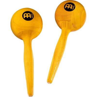Meinl Percussion Wood Maracas Shaker 2 Instruments de Musique avec un Son Chaud Bois, Naturel (MWM2AM) - Publicité Meinl Percussion Wood Maracas Shaker 2 Instruments de Musique avec un Son Chaud Bois, Naturel (MWM2AM) - Publicité