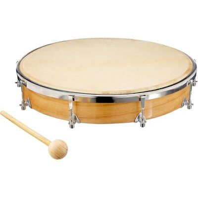 Fuzeau – Tambourin Peau Naturelle Ø30 Cm – Léger, Solide Et Facile À Jouer – Cerclage Bois – Instrument Musique Percussion Rythmique Authentique – Enfant Dès 7 Ans – Réf. 578 - Publicité Fuzeau – Tambourin Peau Naturelle Ø30 Cm – Léger, Solide Et Facile À Jouer – Cerclage Bois – Instrument Musique Percussion Rythmique Authentique – Enfant Dès 7 Ans – Réf. 578 - Publicité