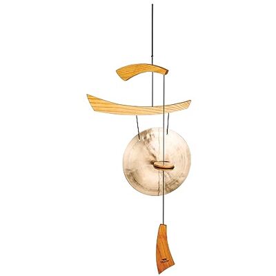 Woodstock Chimes Woodstock MMEGC Gong Empereur Marron 8,6 cm - Publicité Woodstock Chimes Woodstock MMEGC Gong Empereur Marron 8,6 cm - Publicité