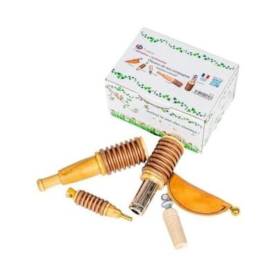 Fuzeau – Coffret 5 Appeaux Manuels Bois Naturel Buis et Hêtre Vernis Alimentaire – Sons d’Oiseaux Authentiques Poule d’Eau, Grive, Moineau, Rossignol, Canard – Dès 4 Ans Ref.658 - Publicité Fuzeau – Coffret 5 Appeaux Manuels Bois Naturel Buis et Hêtre Vernis Alimentaire – Sons d’Oiseaux Authentiques Poule d’Eau, Grive, Moineau, Rossignol, Canard – Dès 4 Ans Ref.658 - Publicité