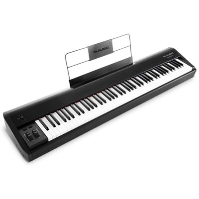 M-Audio Hammer 88 Clavier Maître Haut de Gamme avec 88 Touches Lestées avec Suite de Logiciels Pro de Musique Noir - Publicité M-Audio Hammer 88 Clavier Maître Haut de Gamme avec 88 Touches Lestées avec Suite de Logiciels Pro de Musique Noir - Publicité