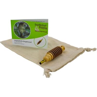 GICO Appeau sifflet Oiseaux Jardin Grive musicienne pour imiter Le Chant V208 - Publicité GICO Appeau sifflet Oiseaux Jardin Grive musicienne pour imiter Le Chant V208 - Publicité