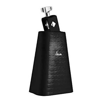XDrum HCB-5 Cowbell Cloche 5" de 20 cm pour batterie et percussion Cloche en acier Montage sur batterie Noir - Publicité XDrum HCB-5 Cowbell Cloche 5" de 20 cm pour batterie et percussion Cloche en acier Montage sur batterie Noir - Publicité