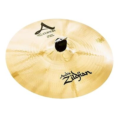 Zildjian A Custom Series 15" Crash Cymbal Brilliant Finish - Publicité Zildjian A Custom Series 15" Crash Cymbal Brilliant Finish - Publicité