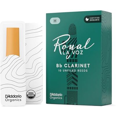 D'Addario Rico Anches La Voz pour clarinette si bémol, force Hard, pack de 10 - Publicité D'Addario Rico Anches La Voz pour clarinette si bémol, force Hard, pack de 10 - Publicité