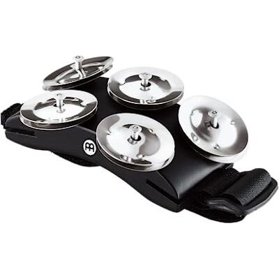 Meinl Percussion CFT5-BK Tambourin de pied - Publicité Meinl Percussion CFT5-BK Tambourin de pied - Publicité