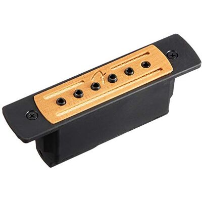 Fender Mesquite Humbucker Micro Capteur Acoustique Soundhole Capteur soundhole acoustique, humbucker sans bruit, contrôle de volume, idéal pour scène, installation facile - Publicité Fender Mesquite Humbucker Micro Capteur Acoustique Soundhole Capteur soundhole acoustique, humbucker sans bruit, contrôle de volume, idéal pour scène, installation facile - Publicité