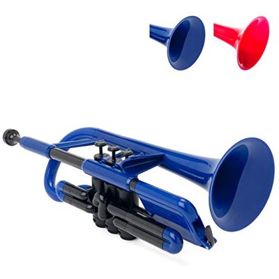 PINSTRUMENTS pCornet Cornets à pistons bleu avec sac - Publicité PINSTRUMENTS pCornet Cornets à pistons bleu avec sac - Publicité