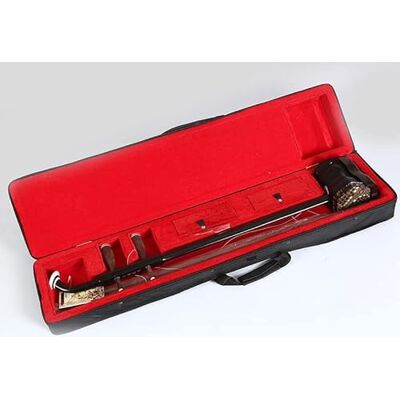 EIERFSKIOT Erhu Chinois, Violon à 2 Cordes, Instrument de Musique Traditionnel National, avec Valise - Publicité EIERFSKIOT Erhu Chinois, Violon à 2 Cordes, Instrument de Musique Traditionnel National, avec Valise - Publicité