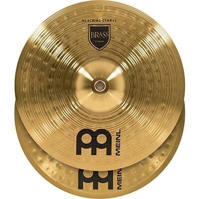 Meinl Percussion Meinl MA-BR-13M Lot de 2 cymbales de fanfare 33 cm (13") avec dragonnes en cuir et pads - Publicité Meinl Percussion Meinl MA-BR-13M Lot de 2 cymbales de fanfare 33 cm (13") avec dragonnes en cuir et pads - Publicité