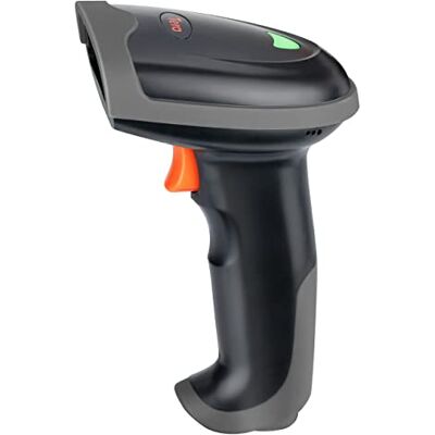 Tera Pro Lecteur de Code-Barres 1D Laser sans Fil Compatible avec Bluetooth et USB Filaire Numérisation Automatique par capteur Douchette Portable pour Code-Barres Ultra Long, L0013B Orange - Publicité Tera Pro Lecteur de Code-Barres 1D Laser sans Fil Compatible avec Bluetooth et USB Filaire Numérisation Automatique par capteur Douchette Portable pour Code-Barres Ultra Long, L0013B Orange - Publicité
