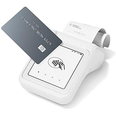 SUMUP Solo & Printer Bundle Lecteur de Cartes de crédit sans Contact avec Station de Recharge et imprimante pour reçus Interface Tactile complète avec Carte SIM Gratuite et données Mobiles - Publicité SUMUP Solo & Printer Bundle Lecteur de Cartes de crédit sans Contact avec Station de Recharge et imprimante pour reçus Interface Tactile complète avec Carte SIM Gratuite et données Mobiles - Publicité
