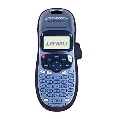 Dymo LetraTag LT-100H étiqueteuse portative Imprimante d'étiquettes Autocollant Thermique sans Encre avec Clavier ABC Rose - Publicité Dymo LetraTag LT-100H étiqueteuse portative Imprimante d'étiquettes Autocollant Thermique sans Encre avec Clavier ABC Rose - Publicité