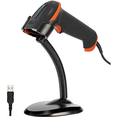 Tera Scanner de Codes-Barres 1D 2D QR Scanner USB Filaire Scanner Portable 1D 2D QR Data Matrix PDF417 1D USB Code Barres CMOS Image Lecteur de Codes-Barres Plug and Play avec Support, D5100Y-Z - Publicité Tera Scanner de Codes-Barres 1D 2D QR Scanner USB Filaire Scanner Portable 1D 2D QR Data Matrix PDF417 1D USB Code Barres CMOS Image Lecteur de Codes-Barres Plug and Play avec Support, D5100Y-Z - Publicité