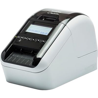 Brother QL-820NWBc Imprimante d'étiquettes Professionnelle avec Connexion réseau, Bluetooth, Impression Rouge-Noir - Publicité Brother QL-820NWBc Imprimante d'étiquettes Professionnelle avec Connexion réseau, Bluetooth, Impression Rouge-Noir - Publicité