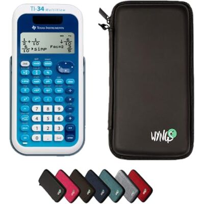 Texas Instruments Ensemble MultiView TI-34 + Schutztasche + Erweiterte Garantie - Publicité Texas Instruments Ensemble MultiView TI-34 + Schutztasche + Erweiterte Garantie - Publicité