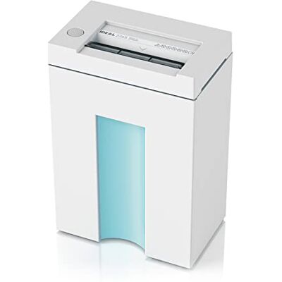 IDEAL 2265 Destructeur de Documents, Niveau de sécurité P-4, Coupe croisée 3x25 mm, capacité de 6 Feuilles, Corbeille de 20L, Conforme RGPD, détruit Aussi Les Cartes de crédit, Les Trombones/agrafes - Publicité IDEAL 2265 Destructeur de Documents, Niveau de sécurité P-4, Coupe croisée 3x25 mm, capacité de 6 Feuilles, Corbeille de 20L, Conforme RGPD, détruit Aussi Les Cartes de crédit, Les Trombones/agrafes - Publicité