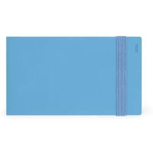 LEGAMI Agenda hebdomadaire à album petit, rétro bleu, 13 mois, de janvier 2026 à janvier 2027, format horizontal, fermeture avec élastique, poche finale, carnet d'adresses amovible, 14 x 8 cm - Publicité LEGAMI Agenda hebdomadaire à album petit, rétro bleu, 13 mois, de janvier 2026 à janvier 2027, format horizontal, fermeture avec élastique, poche finale, carnet d'adresses amovible, 14 x 8 cm - Publicité