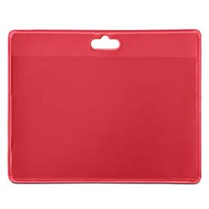 Djois Tarifold Es 200433 Lot de 30 pochettes porte-cartes d'identification horizontale PVC Rouge 103 x 82,5 mm - Publicité Djois Tarifold Es 200433 Lot de 30 pochettes porte-cartes d'identification horizontale PVC Rouge 103 x 82,5 mm - Publicité