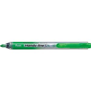 Pentel Handy-Line S Surligneur Rétractable/Rechargeable Vert - Publicité Pentel Handy-Line S Surligneur Rétractable/Rechargeable Vert - Publicité