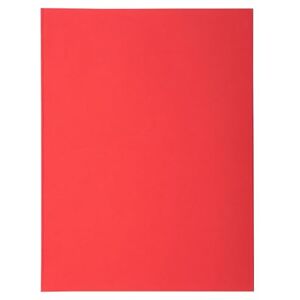 Exacompta Réf. 330012E Carton de 5 paquets de 100 chemises rigides SUPER 210 g/m2 aux couleurs pastel chemises certifiées PEFC™ dimensions 24 x 32cm pour format A4 couleur rouge - Publicité Exacompta Réf. 330012E Carton de 5 paquets de 100 chemises rigides SUPER 210 g/m2 aux couleurs pastel chemises certifiées PEFC™ dimensions 24 x 32cm pour format A4 couleur rouge - Publicité