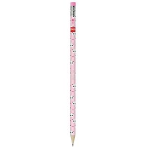 LEGAMI Crayon en papier recyclé, H18,5 cm, Ø0,7 cm, Mina HB, gomme à la base, prétempérée, pour l'école et le bureau, pour dessiner, écrire - Publicité LEGAMI Crayon en papier recyclé, H18,5 cm, Ø0,7 cm, Mina HB, gomme à la base, prétempérée, pour l'école et le bureau, pour dessiner, écrire - Publicité